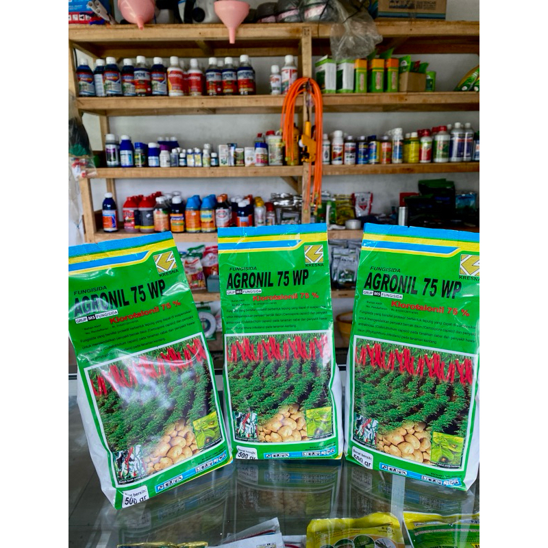 Fungisida AGRONIL 75 WP 500gram