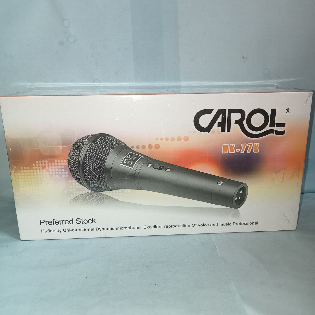 Mic Kabel Carol NK 77K Microphone Original Mick Mikrofon Carol