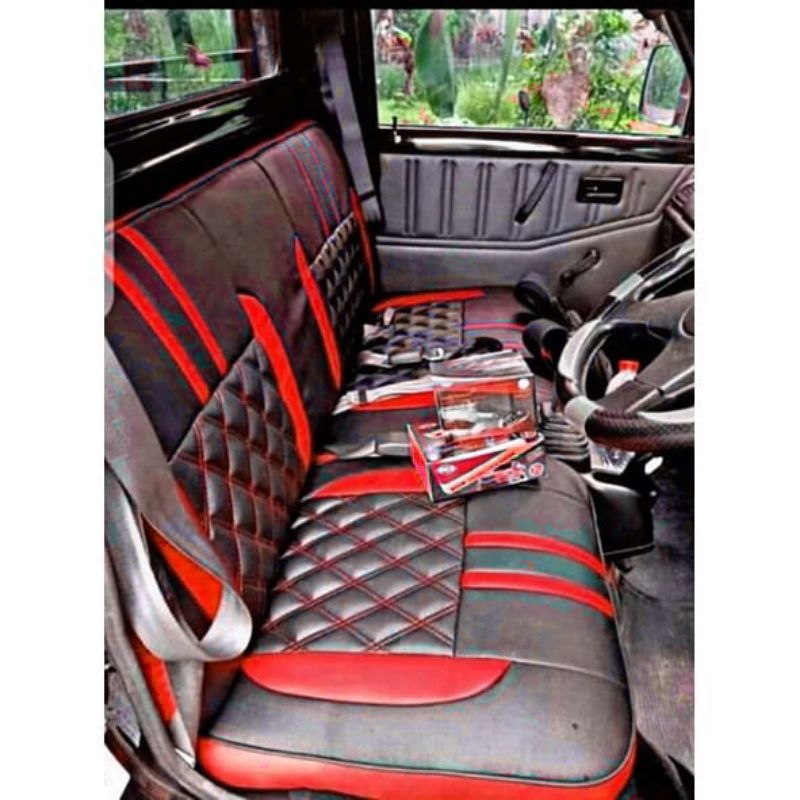 cover jok mobil sarung jok mobil carry pick up t120 ss dll