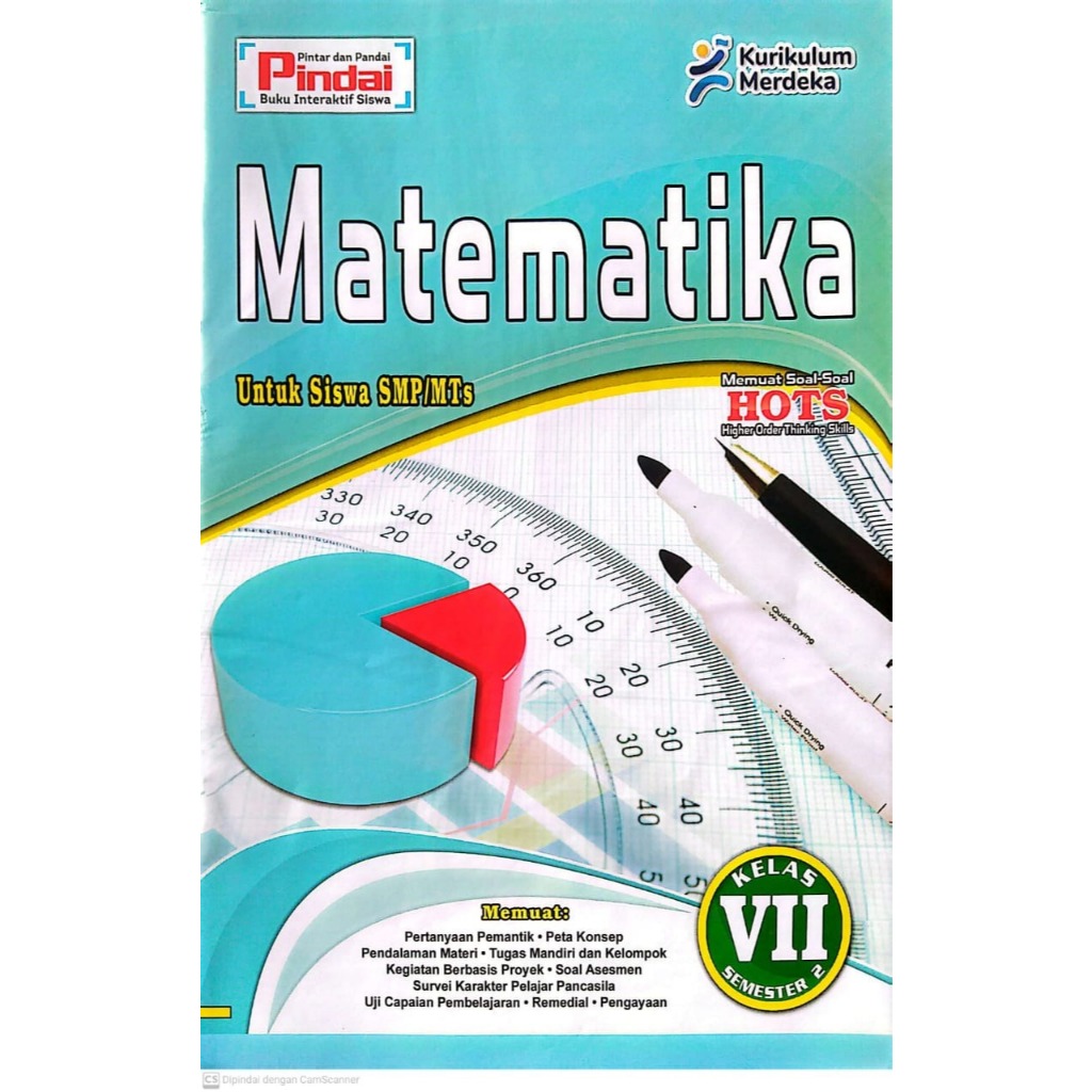 Buku LKS Matematika Kurikulum Merdeka Kelas 7 SMP/MTs Semester 2