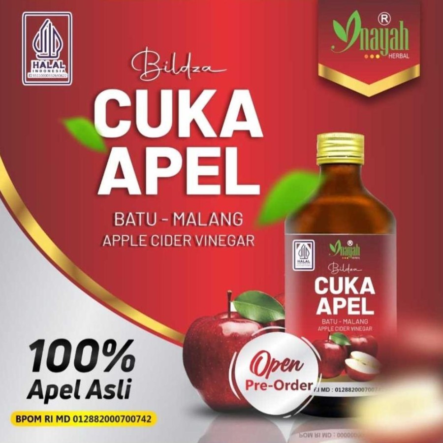 

Cuka Apel 320 ml Organik