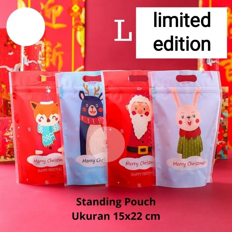 

Plastik Klip Ziplock Motif Plastik Standing Lucu Zipper Bag Motif Cookies Bag Pouch Zipper