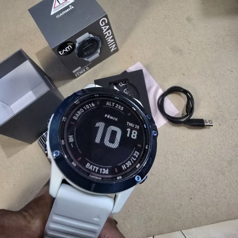 garmin fenix 6 pro solar titanium