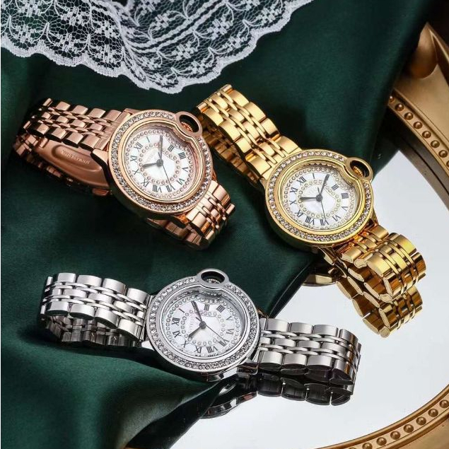 MK MIKE JAM TANGAN WANITA/FREEBOX+BATTERAI CADANGAN/8403