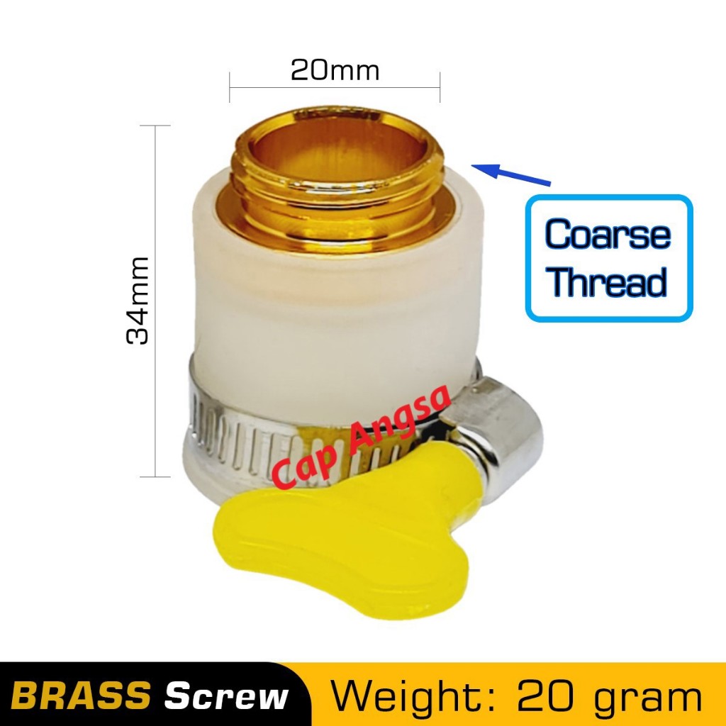 [CAPANGSA] Adaptor Kran Universal Quick Connector | Konektor Keran Sambungan Drat Wastafel Sink Kitc