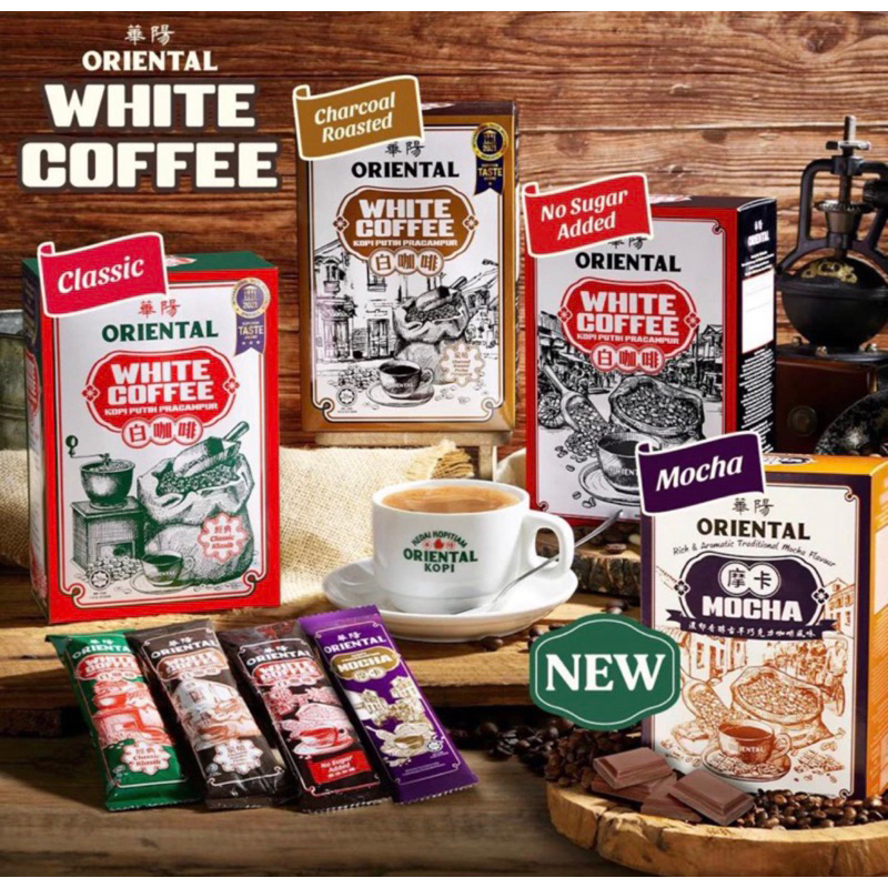 

Ready ORIENTAL MALAYSIA WHITE COFFEE
