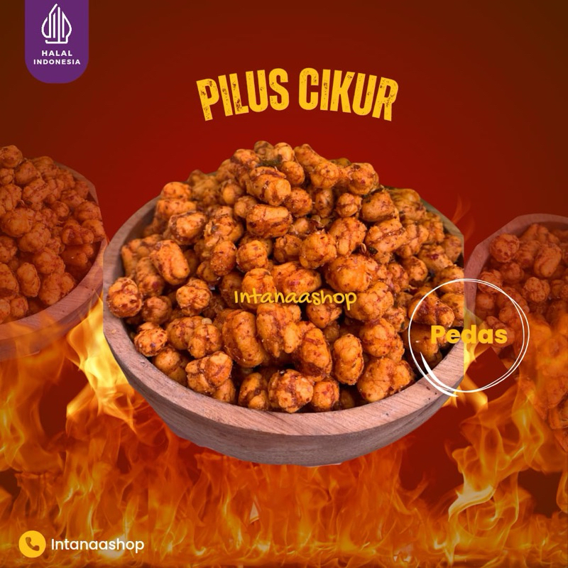 

PILUS CIKUR KENCUR pedas daun jeruk 250gr