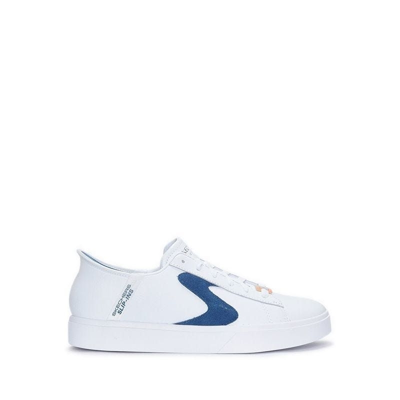 Sepatu Skechers Eden Lx Sneakers Casual Kets Sneaker Kasual Pria Cowok Original Putih
