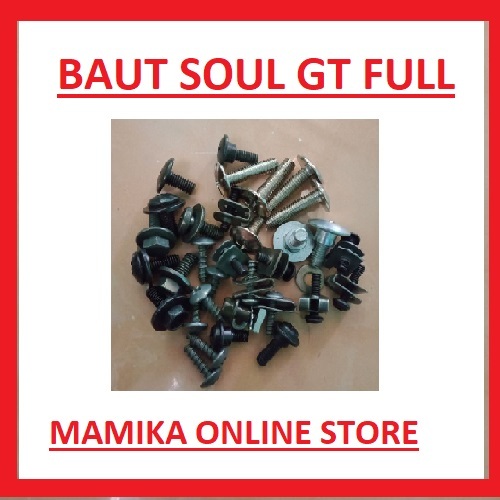 MAMIKA - BAUT SOUL GT FULL LENGKAP MOTOR MIO SOUL GT 2012-2014