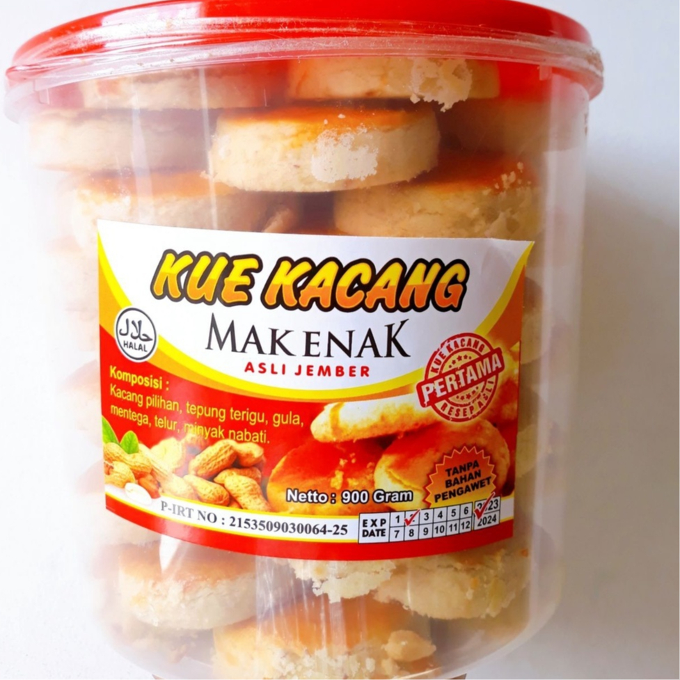 

RB22 MAK ENAK KUE KACANG 900GR