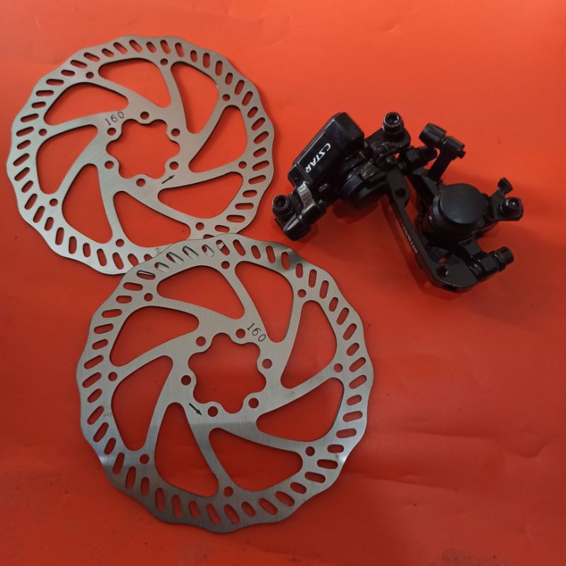 Disc Brake Mekanik Sepeda Rem Cakram Sepeda C Star