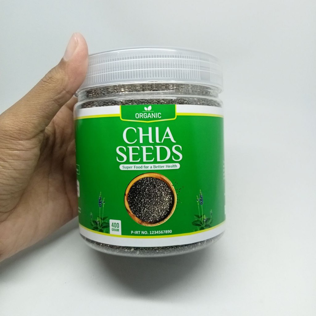 

Organic Chia Seeds 250Dan 400 Grm Bj Premium Quality Biji Chia Murni 100% Original Black Chiaseed Hitam Asli Non GMO