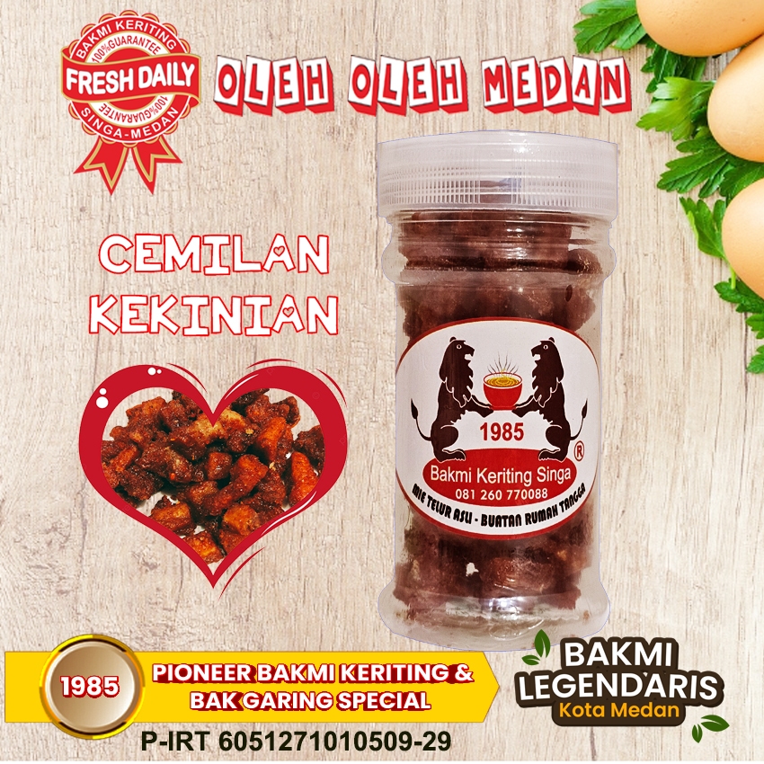 

Bak Garing Spesial Cemilan Kekinian 50 Gram (Kemasan Toples)
