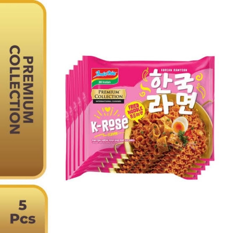 

Indomie Ramyeon Goreng K-Rose 5 Bungkus