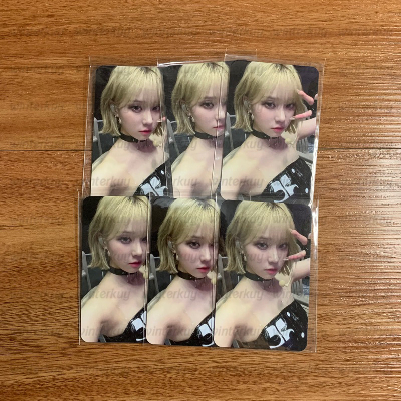 PHOTOCARD WINTER MECIMA GIRLS PC AESPA