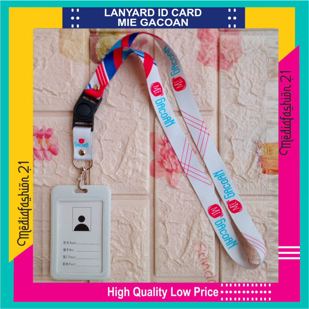 

Lanyard Tali Gantungan ID Card Mie Gacoan
