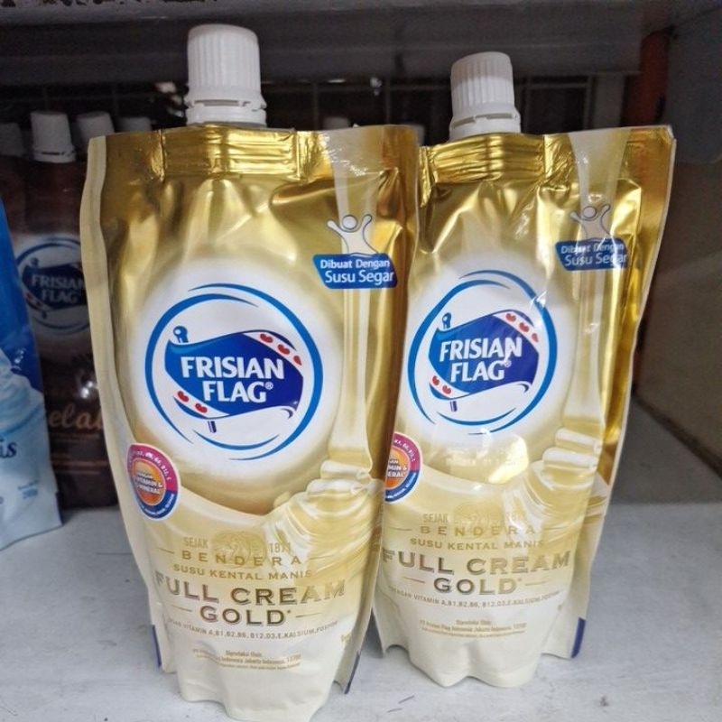 

FRISIAN FLAG 280 full cream GOLD pouch