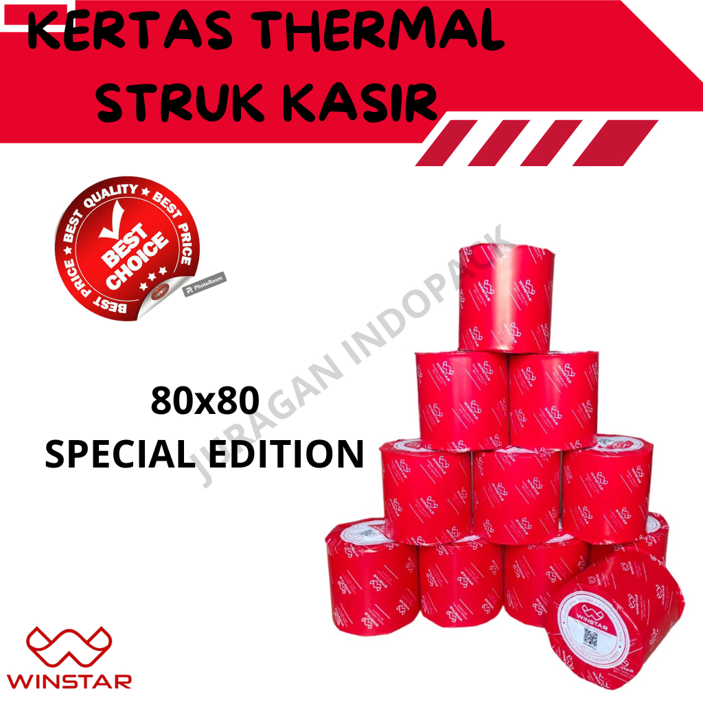 

Kertas Struk Thermal 80x80 Winstar Special Edition