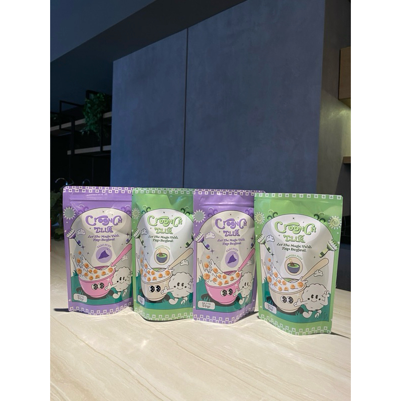 

CROONCH CLUB taro matcha puff (2 bundling)