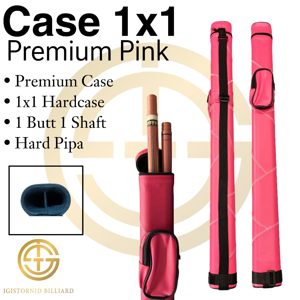 Tas Billiard 1x1 Polos - Pink