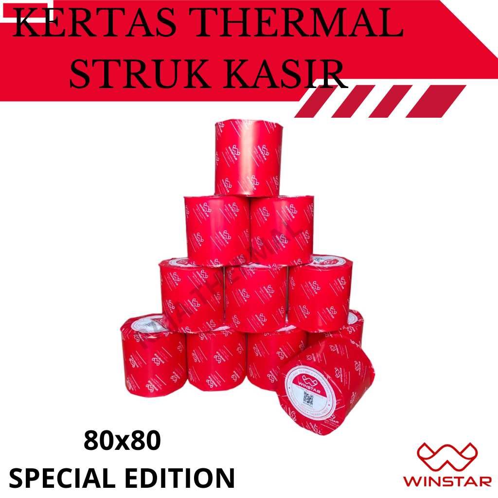 

Kertas Struk Thermal 80x80 Winstar Special Edition