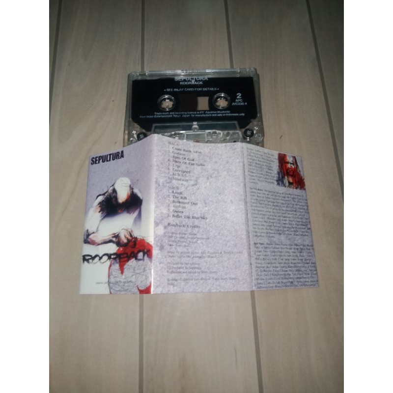 kaset pita sepultura roorback