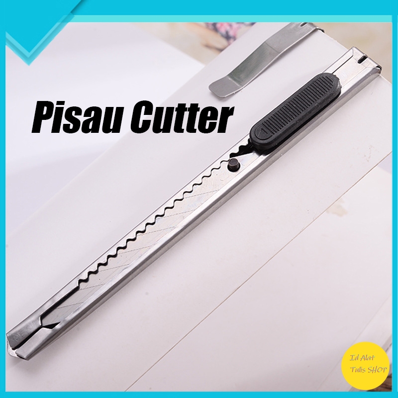 

CUTTER PEMOTONG KERTAS/Pisau cutter Pisaunya Seni Plsau Kater Cutter Kuter Small Cuter Kuife Kecil