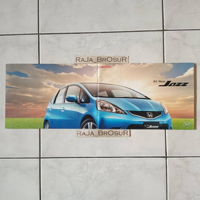 Poster brosur katalog booklet Honda All New Jazz 2008