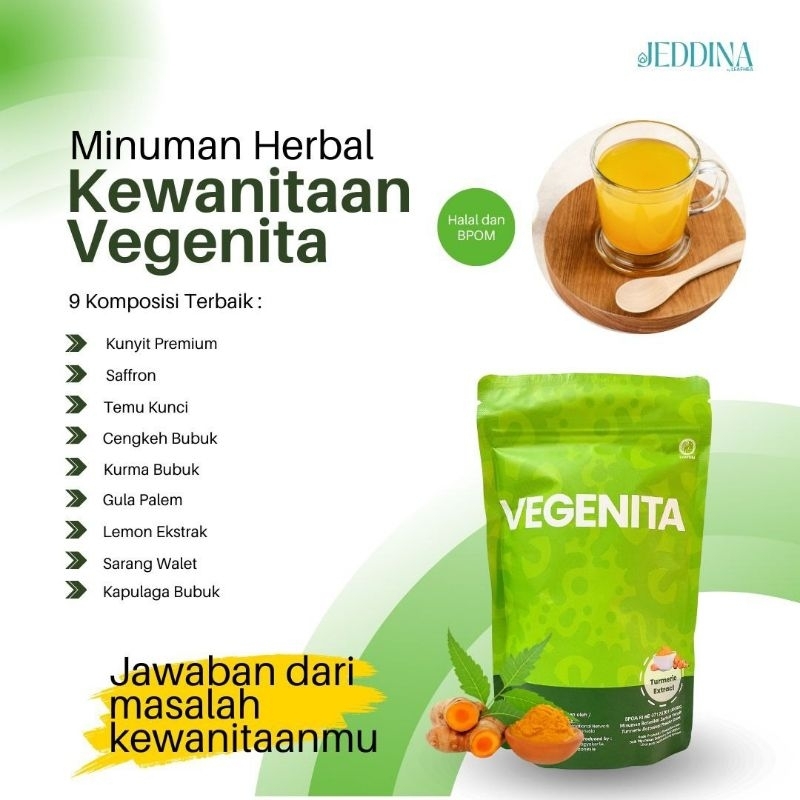 

Vegenita Minuman Herbal Kewanita