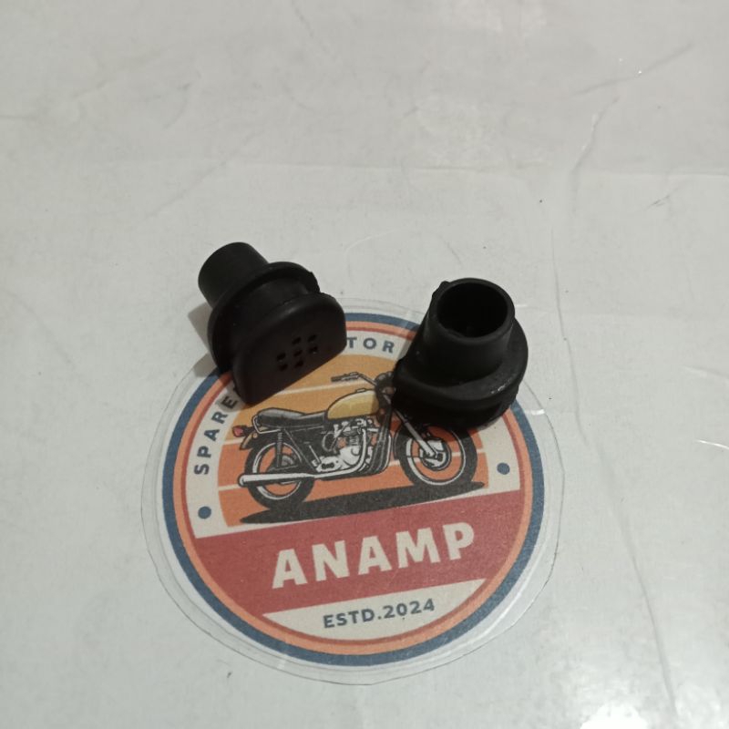 Karet Spul karet Jalur kabel Spul Blok mesin Yamaha Vega R lama Titik Lubang7 original