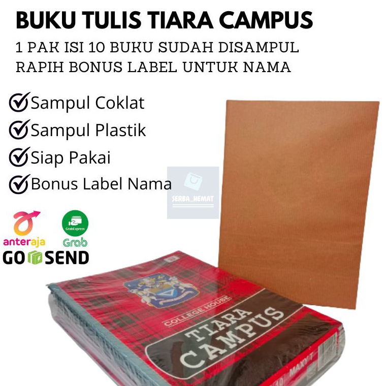 

KODE Y6W9A Tiara Campus isi 38 lembar SUDAH DI SAMPUL COKLAT SAMPUL PLASTIK