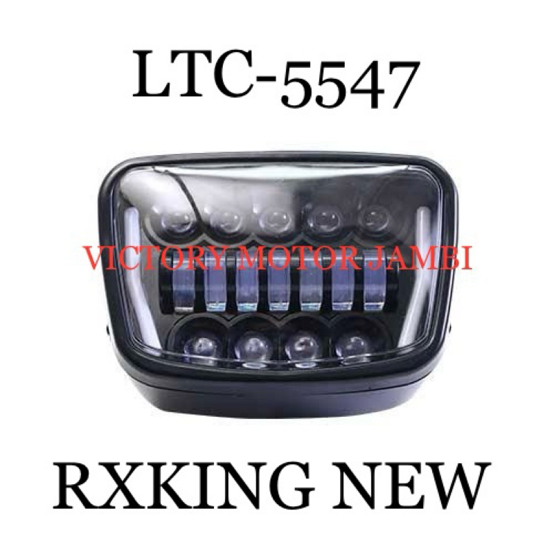 LAMPU DEPAN LED RXKING NEW LTC 5547 SCARLET RACING