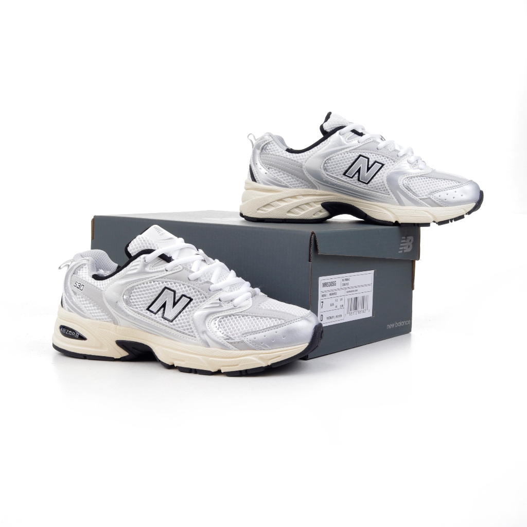 (DBX) Sepatu New Balance 530 Silver Cream - NB 530