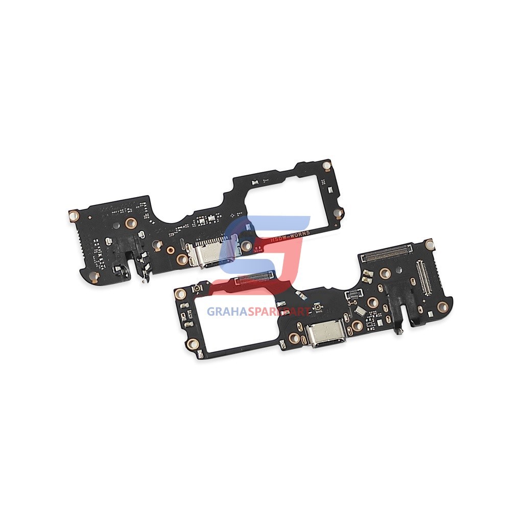 FLEXIBLE OPPO RENO 5 5G CONECTOR CAS + MIC + UI BOARD