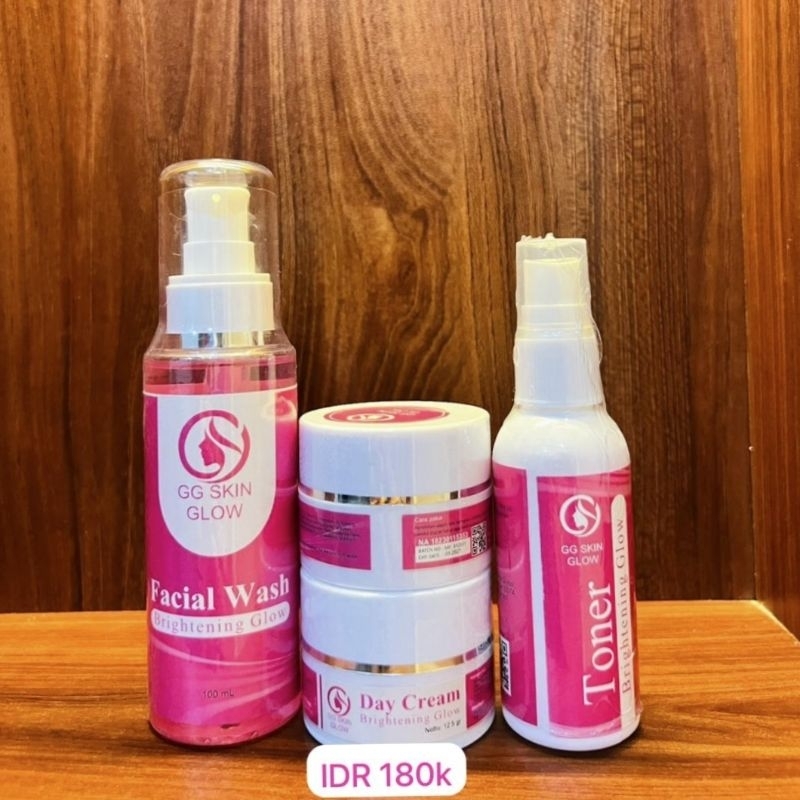 GG Glow Skincare Paket Basic | GGglow Skincare Ecer dan Paket