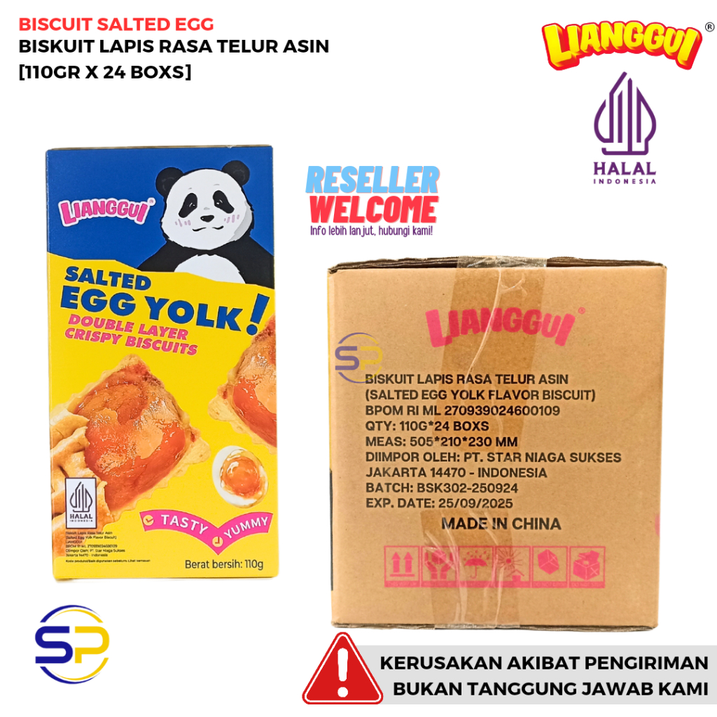 

BISKUIT LAPIS 110 GRAM [1 DUS, ISI 24 BOXS] - LIANGGUI