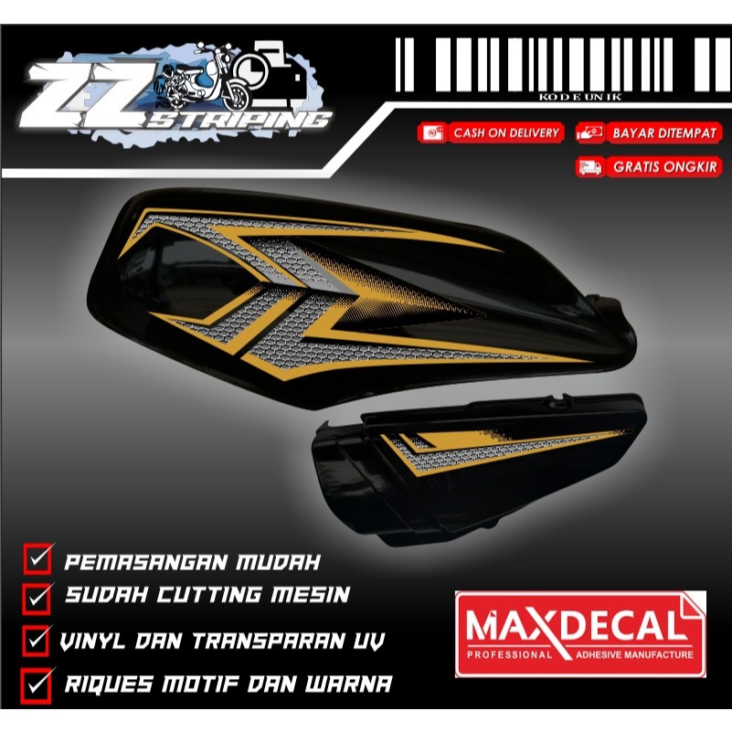 STRIPING YAMAHA RX KING 2004 SE STRANDAR (BISA REQUEST