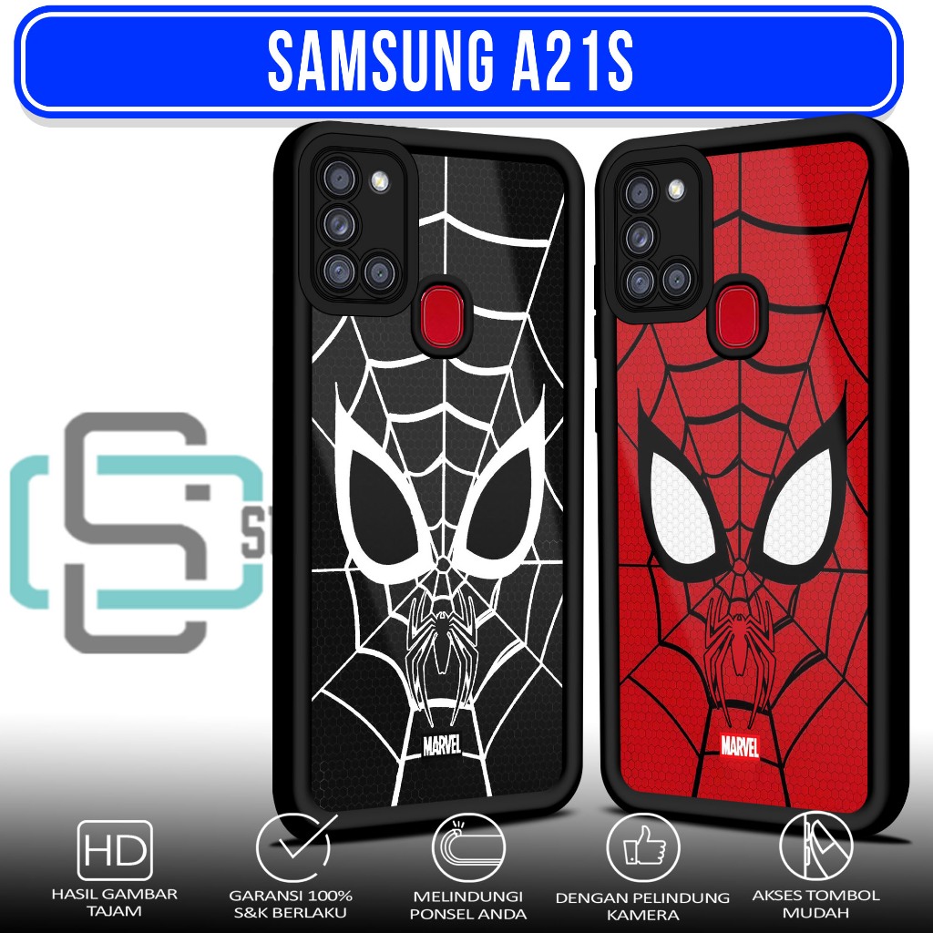 Case Hp For SAMSUNG A21S SPD SoftCase Glossy casing Handphone Silikon Glass