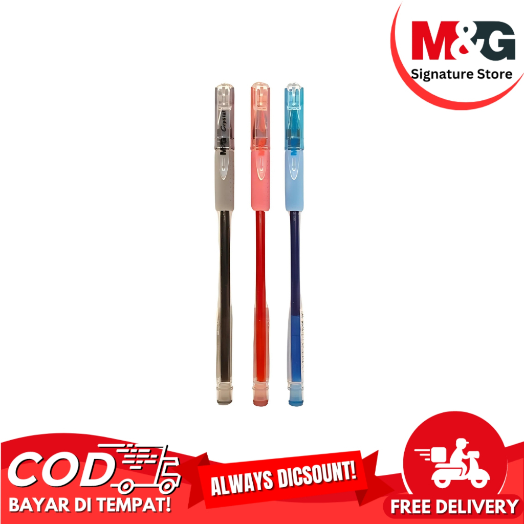 

Pulpen Warna Gel Pen Smooth Gel Ink Color M&G Ketebalan 0.5mm Semua Warna Harga Satuan #AGPA7172