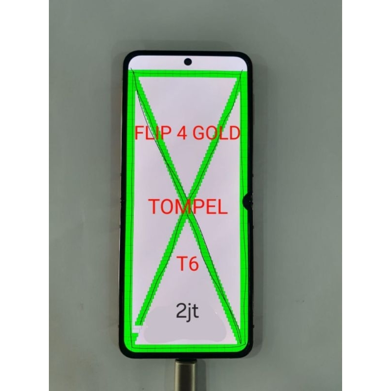 HANYA LCD Z FLIP 4 MINUS RINGAN