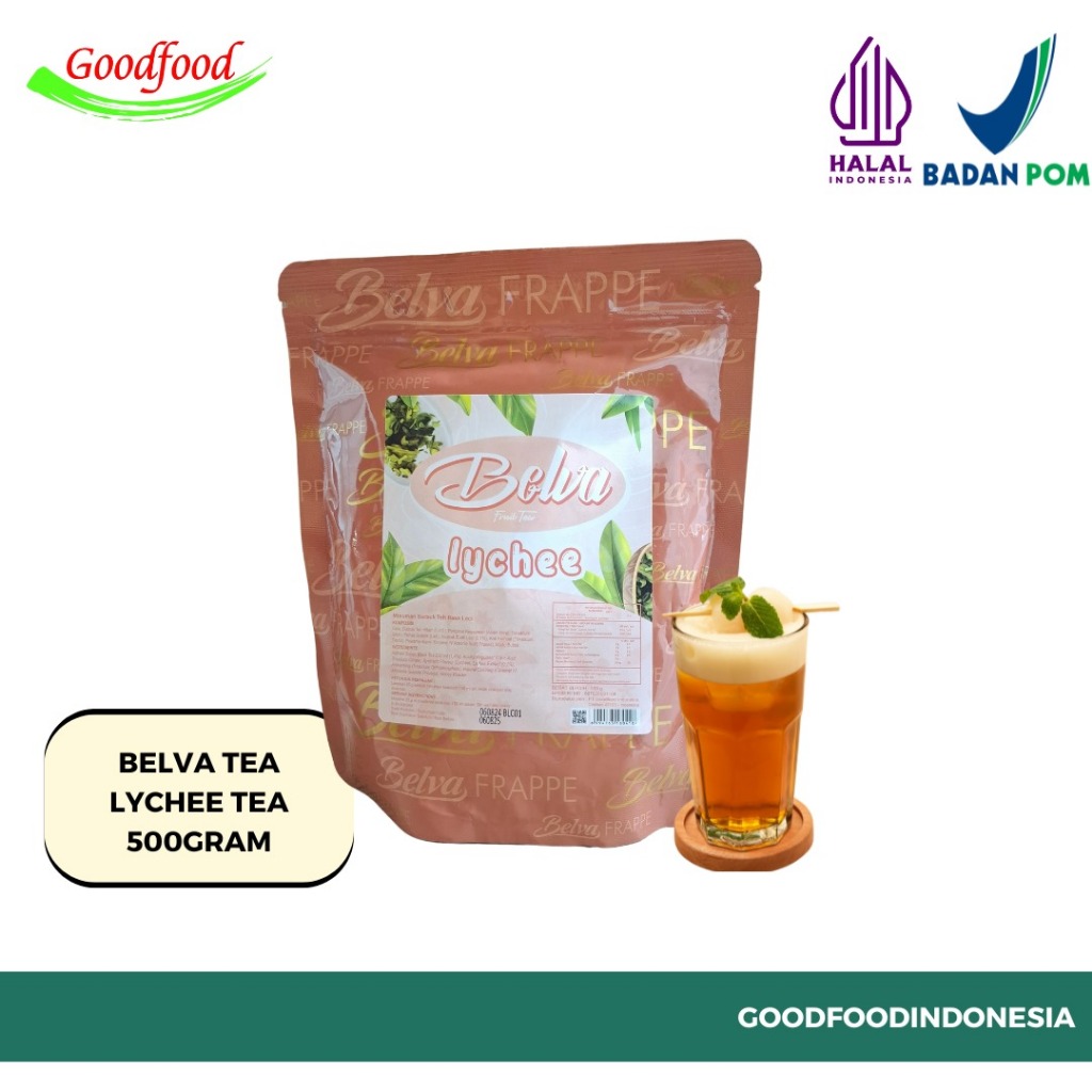 

Lychee Tea Belva 500 gram