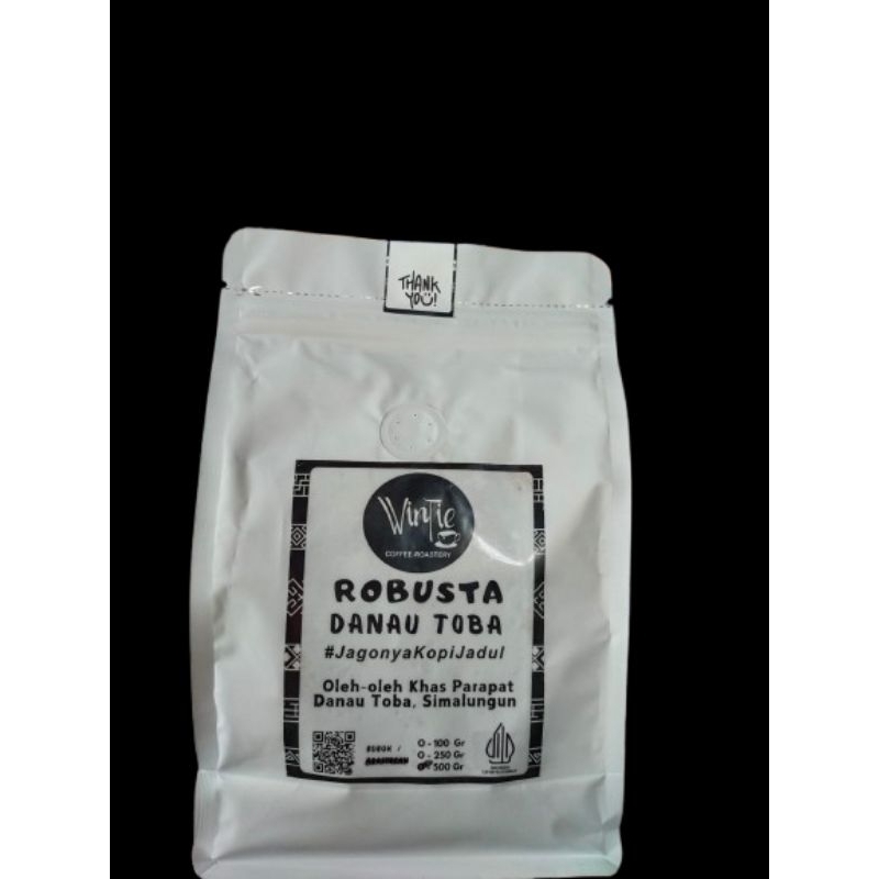 

Bubuk Kopi Robusta DANAU TOBA 250 gr WinTie Coffee