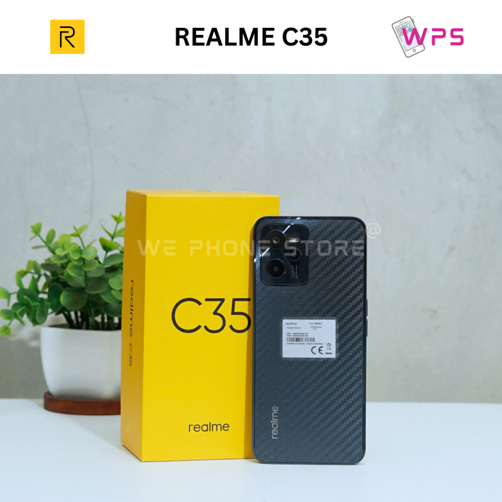 REALME C35 4/128GB SECOND FULLSET ORIGINAL