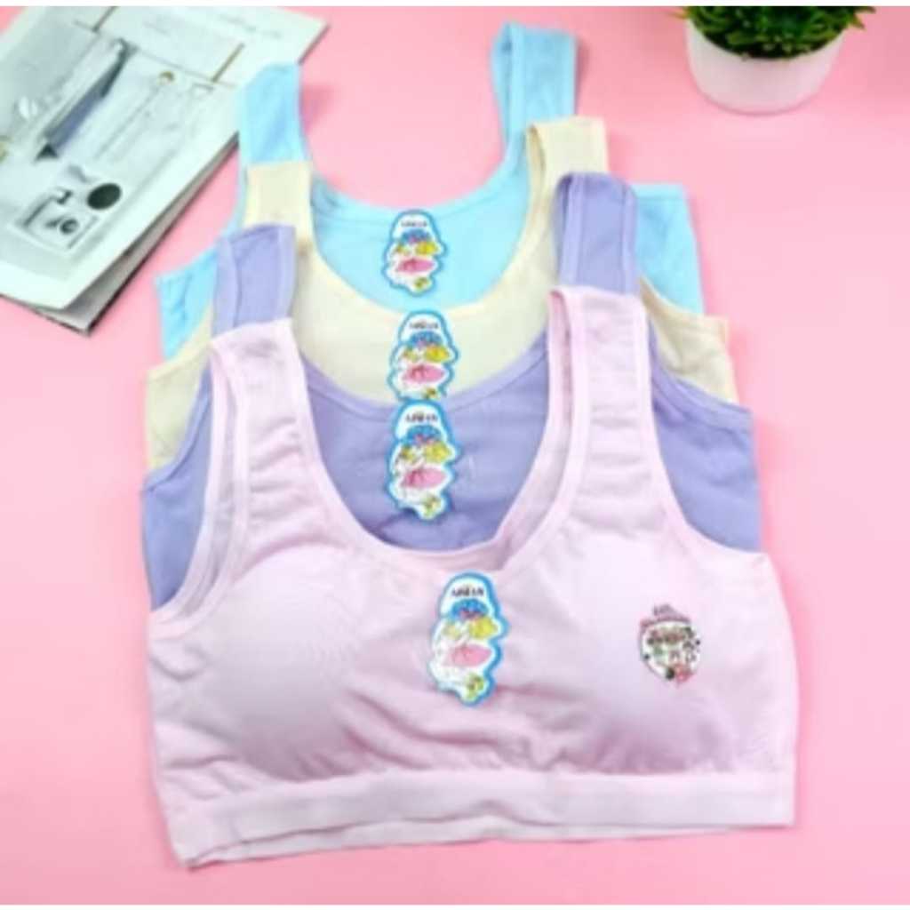 isi 3 pcs Miniset Remaja Busa Miniset SD Miniset SMP Miniset Anak Miniset Busa Miniset BH/BRA