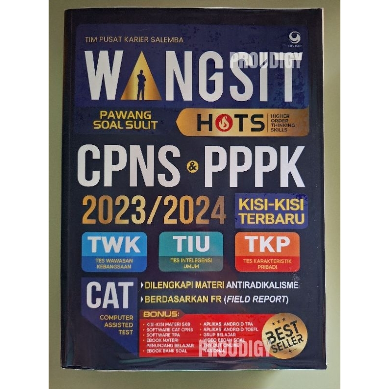 [PRELOVED] BUKU WANGSIT CPNS PPPK HOTS SKD