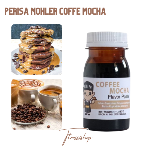 

Perisa Mohler Coffe Mocha 60 Gram Perisa Perasa Pewarna Makanan Minuman Untuk Kue Roti