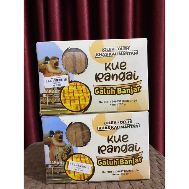 

Kue Rangai Galuh Banjar 250g | Oleh Oleh Khas Kalimantan | Kue Monde Susu | Kue Kering