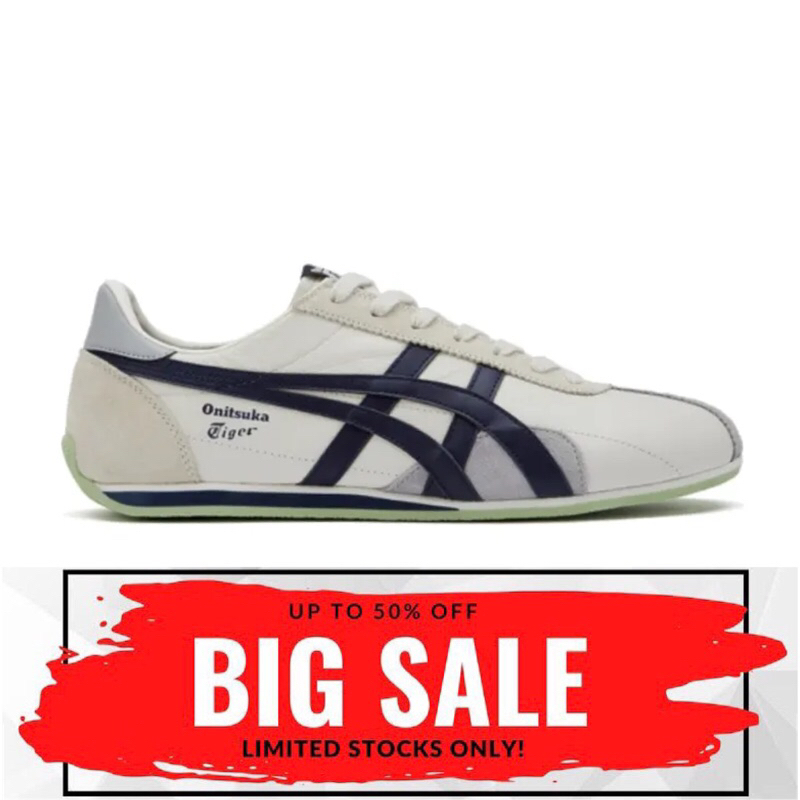 0NITSUKA TIGER MEXICO 66 RUNSPARK CREAM NAVY 0RIGINAL