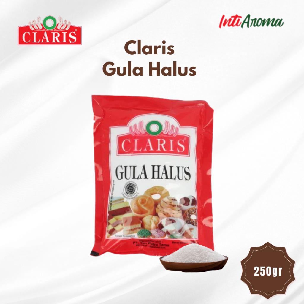 

Claris gula halus kemasan 250gr