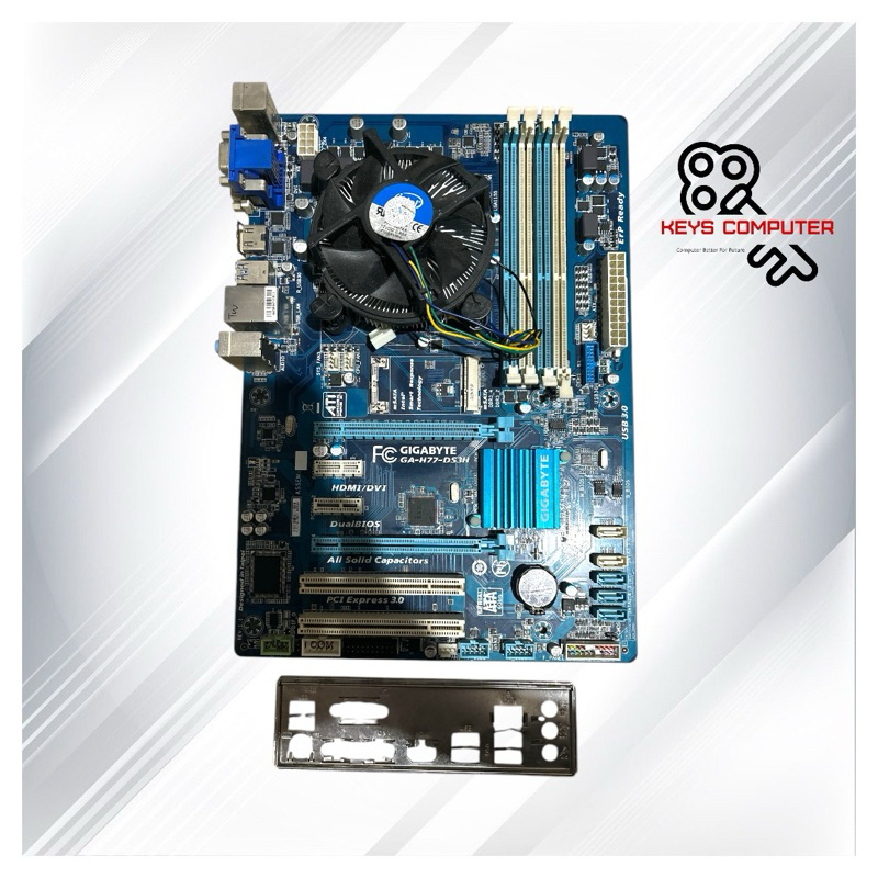PAKETAN INTEL CORE I7 3770 3.40GHZ MOBO Z77/H77 DDR3 ONBOARD LGA1155- FAN